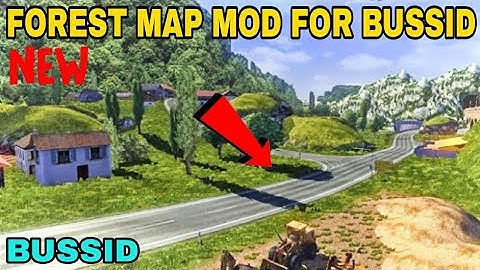 forest map mod for bussid | mod map bussid | mapas para bus simulator indonesia.
