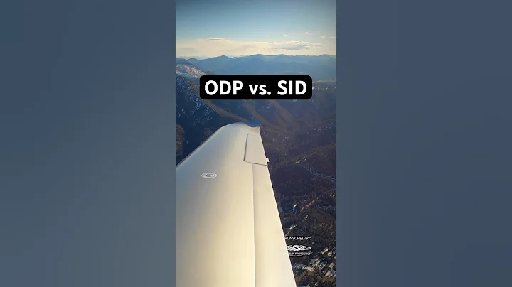 What’s the difference between an ODP and a SID? #flighttraining #instrumentpilot