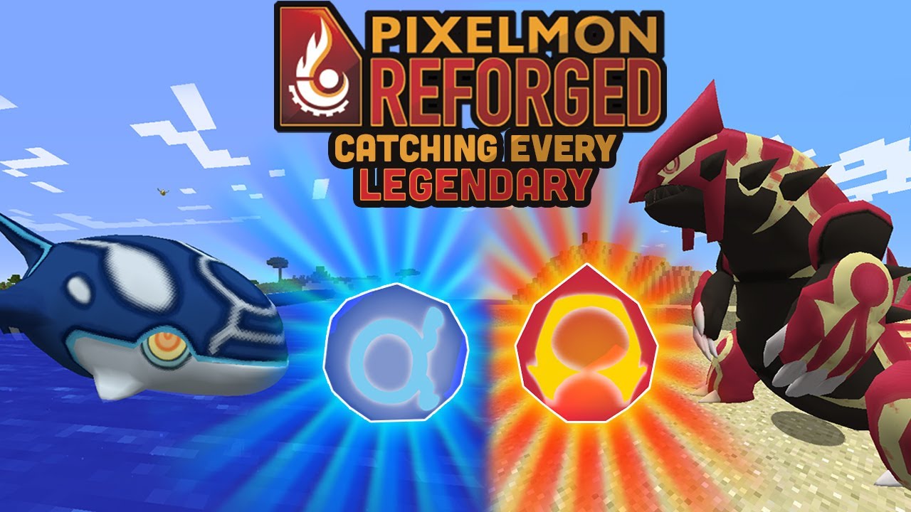 Groudon and kyogre primal forms and how to get them pixelmon reforged