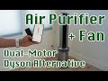 Dreo smart 2in1 air purifier tower fan  affordable dyson tp07 alternative and better