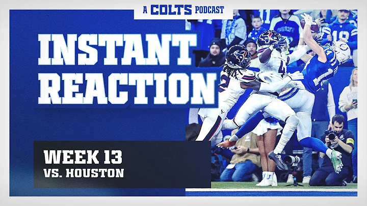 Colts drop first home game of season with loss to Texans | Instant Reaction