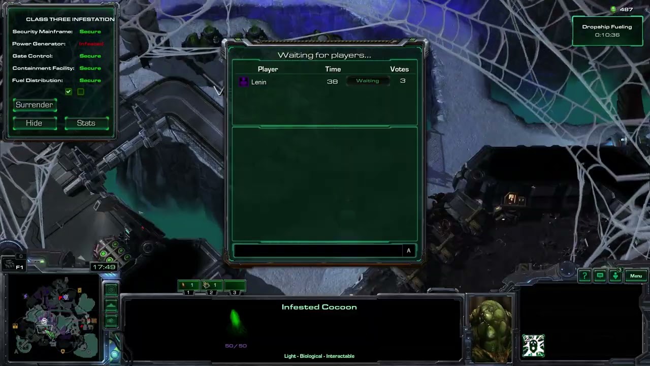 StarCraft 2 - Oh No It's Zombies 148(Arctic-M Maj. Adv.) || Marine - SG with CS