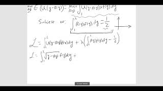 Expected Utility and Debt: Optimisation Problems using Lagrangians.