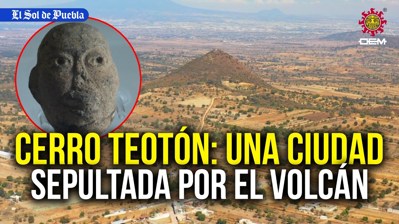 ¿Ciudad sepultada por el Popocatépetl? La piezas arqueológicas del Cerro Teotón en Puebla