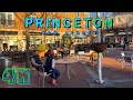 Princeton downtown walk new jersey  usa 4k  u.