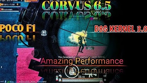 Corvus OS 6.5 official Poco F1 |Better than Corvus OS 6.0 official for Pubg gaming?🔥🔥