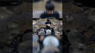 HOW I DID my  $36 cymbal stack/stax! #drums #short #thomann #cymbals #zultancymbals #china #drums