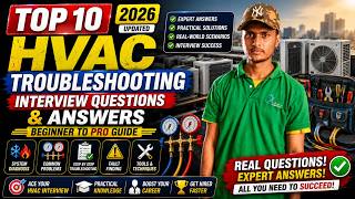 Top 10 HVAC Troubleshooting Interview Questions and Answers (2026) | Beginner to Pro Guide