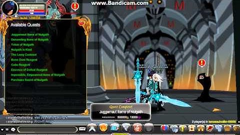 AQW - Getting Ungodly Reavers of Nulgath (ft. Calam)