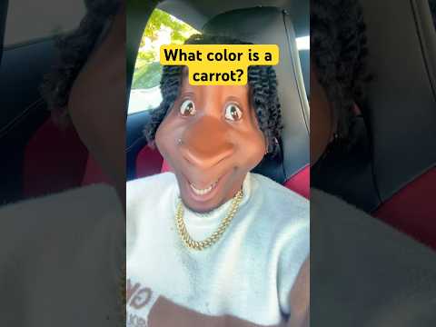 What color is a carrot? #shorts #sonjayofficial