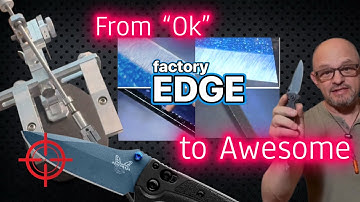 Hoe u een Benchmade-mes slijpt met de TS PROF Kadet Pro