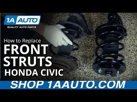 How to Replace Strut & Spring Assembly 02-05 Honda Civic