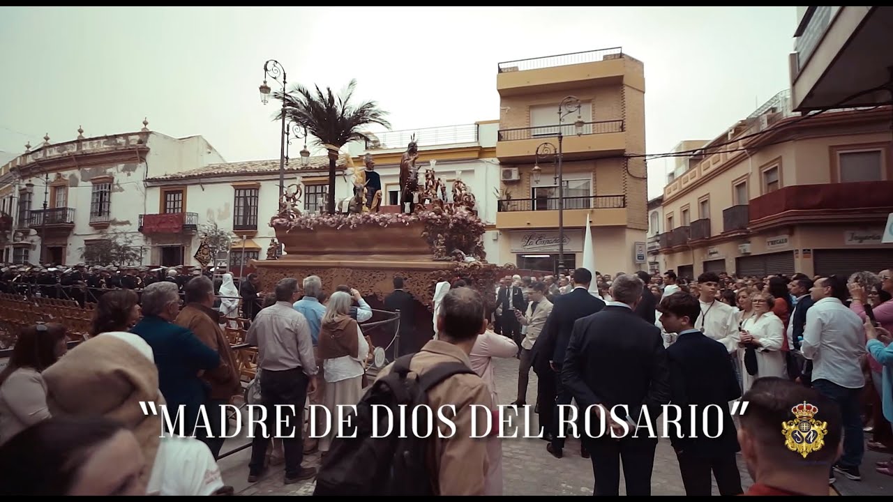 MADRE DE DIOS DEL ROSARIO [ BORRIQUITA MORÓN 2024 ] BANDA NAZARENO ARAHAL