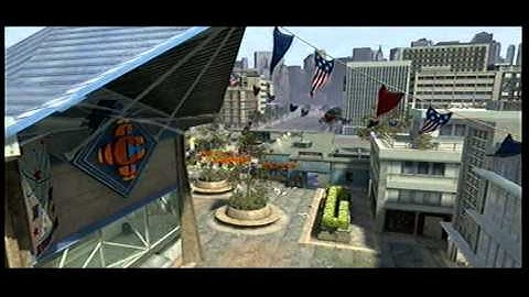 call of duty - black ops - tomahawk across (over) the map on stadium