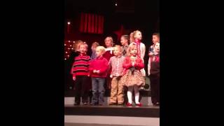 Andrew's Talented Tots Christmas Program 2012