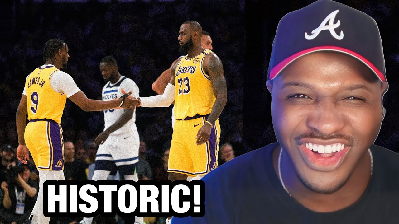 THEY MADE HISTORY! Lakers vs Timberwolves Full Game Highlights ...