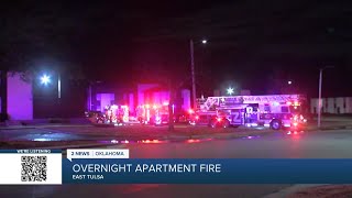East Tulsa apartment complex fire East Tulsa apartment complex fire