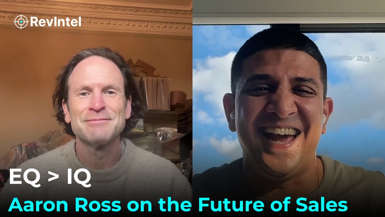 The father of Predictable Revenue on why frameworks are dying — Aaron Ross