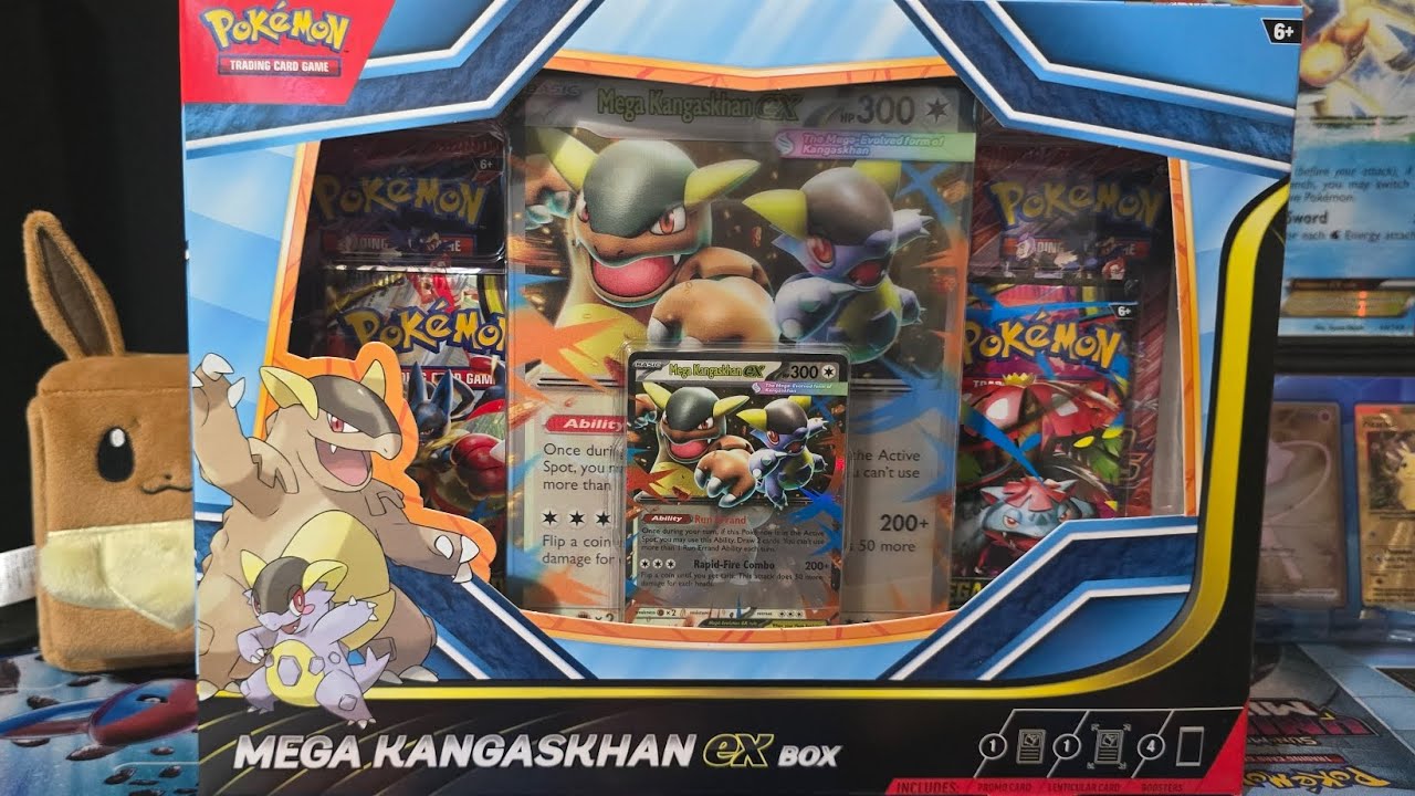 Pokémon mega kangaskhan ex box 