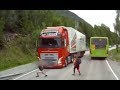 Young Girl vs. Semi Truck - Includes Super Slow Motion