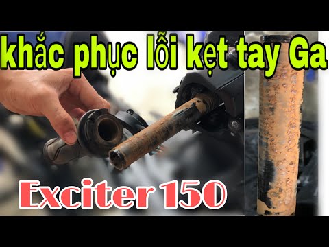 Video Hướng Dẫn Khắc Phục Lỗi Kẹt Tay Ga Exciter150 NTN Cho... - youtube