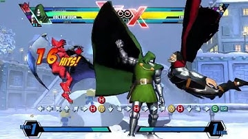 【UMvC3】Capcom&Marvel/Dante/Doom ToD Hard Tag Exhibition