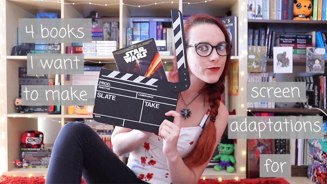 4 Books I want to make screen adaptations for - YouTube