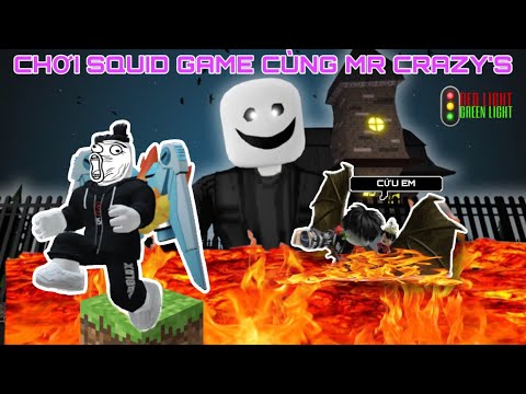 Video ROBLOX | CHƠI SQUID GAME CÙNG MR CRAZY'S TRONG LÂU ĐÀI... - youtube