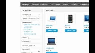 accordion category for opencart 1.5x