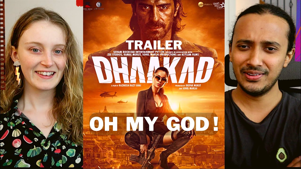 DHAAKAD Official Trailer Reaction | Kangana Ranaut | Arjun Rampal 🔥