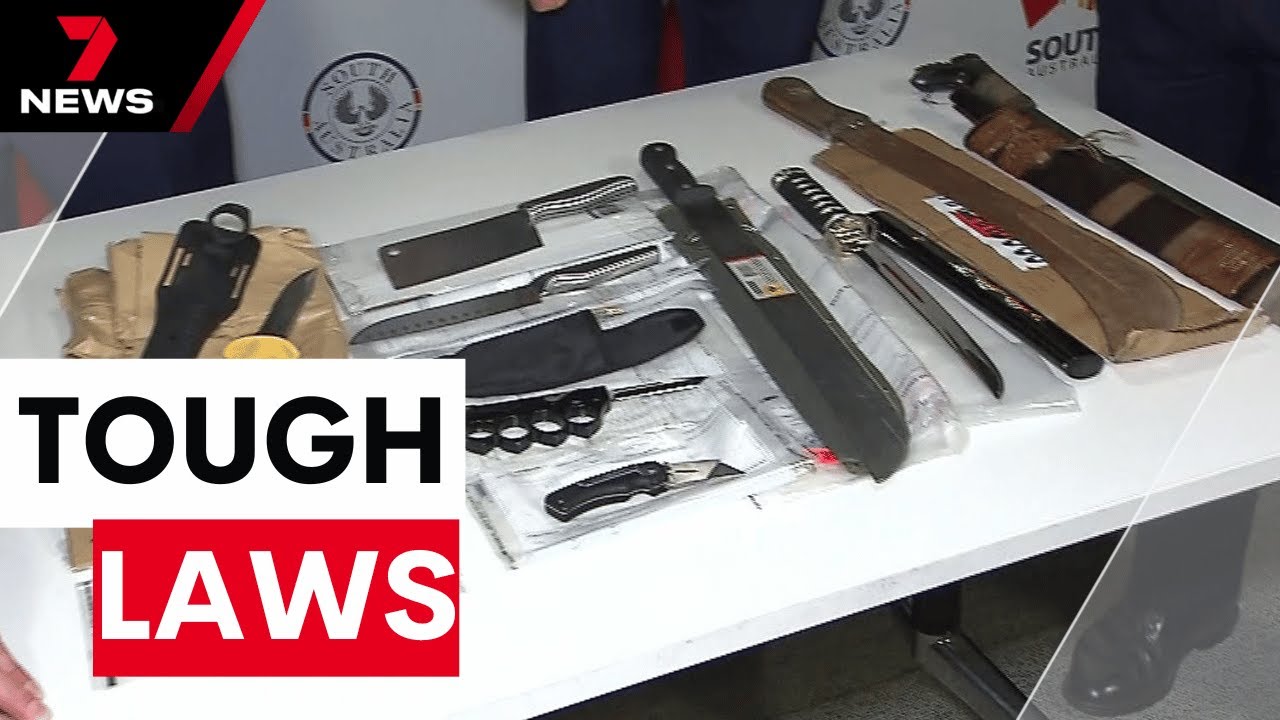 South Australia announces toughest knife crime laws in the nation | 7NEWS