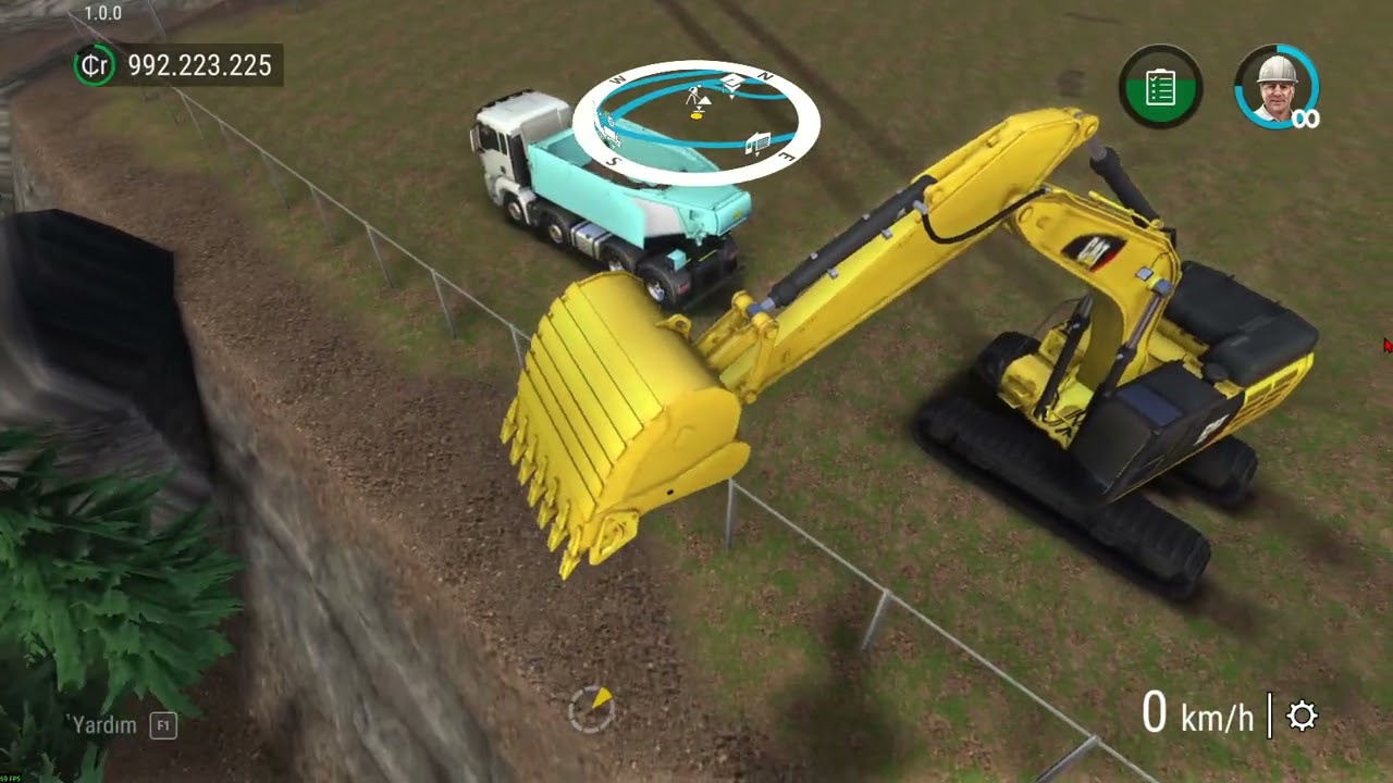 Construction Simulator 3 Pocket Edition Maden için kazıya başlıyoruz 