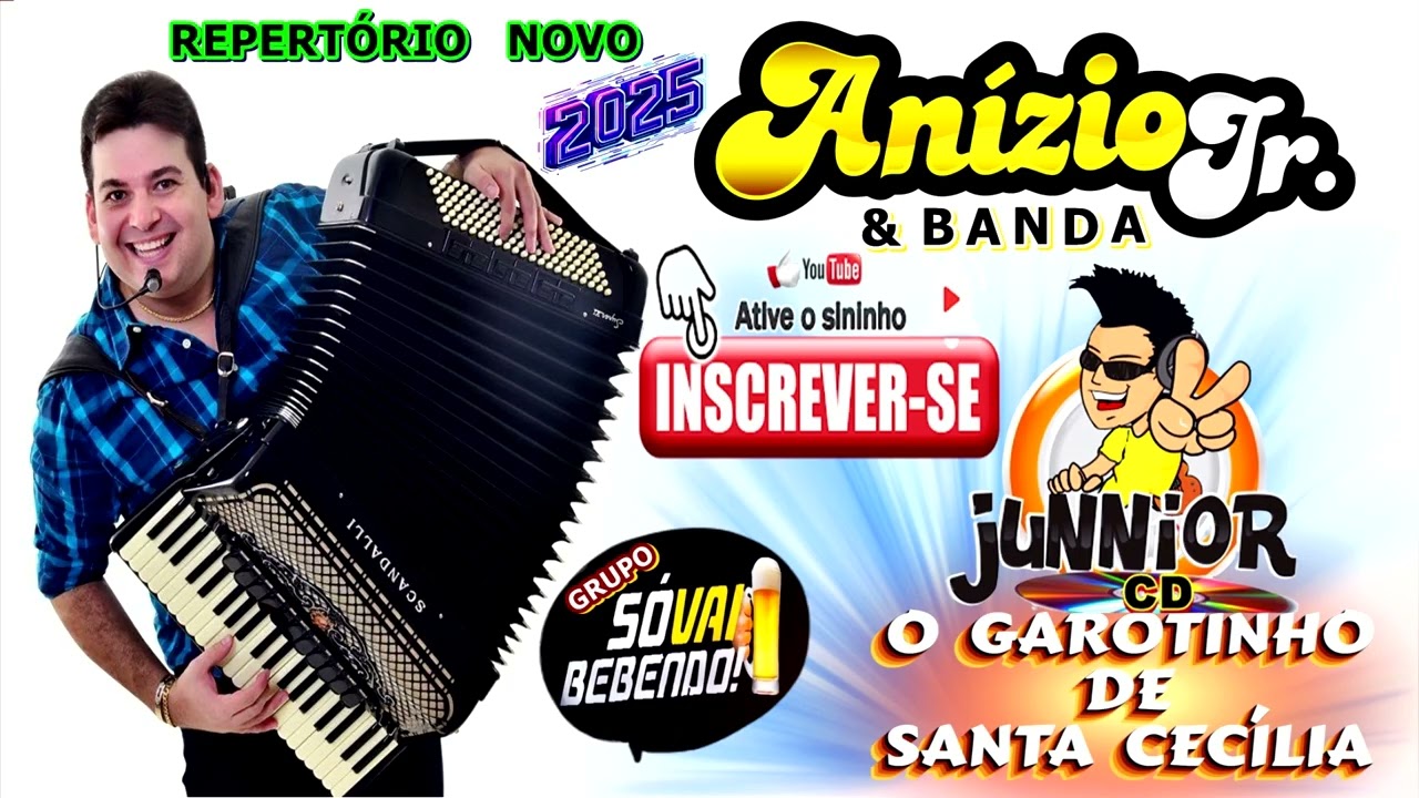 ANÍZIO JR NOVEMBRO 2025 REPERTÓRIO NOVO FORROZEIRO TODO