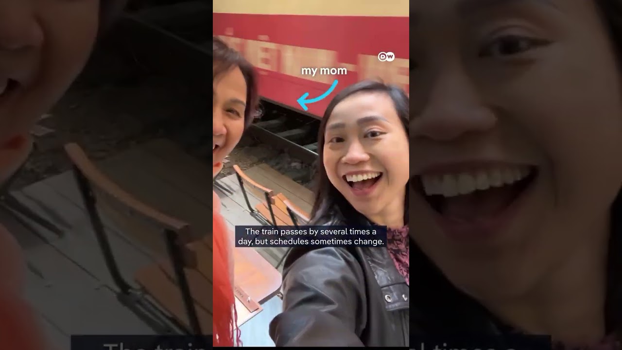 Visiting Hanoi's Train Street