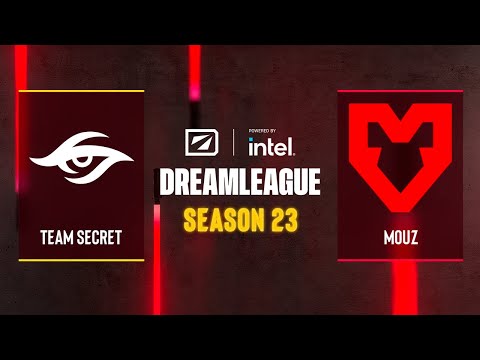 Dota2 - Team Secret vs MOUZ - Game 2 - DreamLeague Season 23 - CQ - WEU