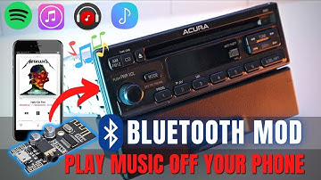 Add BLUETOOTH to Car CD Player Stereo | Vintage OEM Radio Mod
