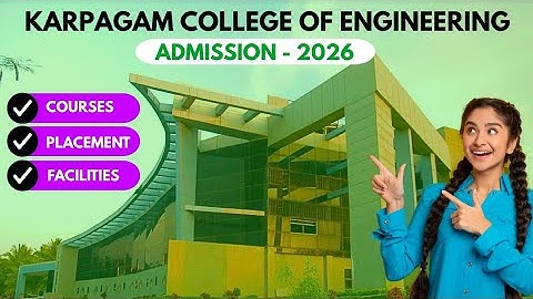 KARPAGAM COLLEGE OF ENGINEERING | KCE | CAMPUS CONNECT #admission2026 