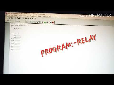 How to use relay with pic microcontroller