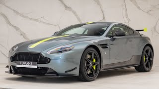 2018 Aston Martin V8 Vantage AMR - Stirling Green with Lime - Walkaround \& Interior [4K]