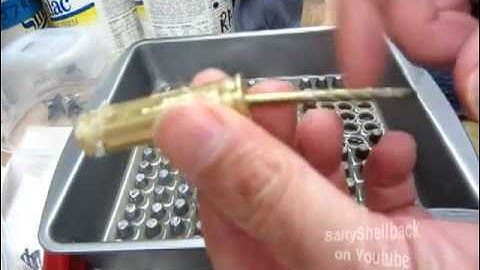 Bullet pan lube "cookie cutter"