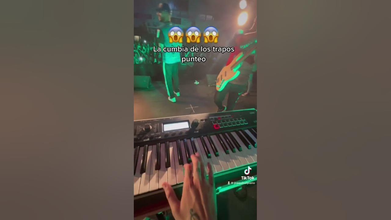 La cumbia de los trapos en vivo punteo (Teclado) 🎹🔥