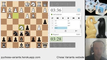 Introduction to Pychess Variant Website - zh960 and capahouse960 with JarlCarlander