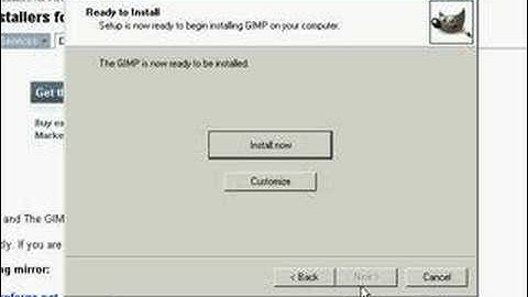 How to Download and Install Gimp