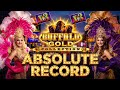 ABSOLUTE RECORD! My New JACKPOT at Buffalo Gold Slot !NEVER SEEN BEFORE!