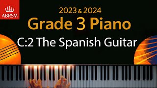 ABRSM 2023 & 2024 - Grade 3 Piano exam - C:2 The Spanish Guitar ~ William Gillock