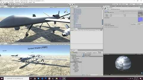 Low Poly MQ-9 Reaper UAV Drone