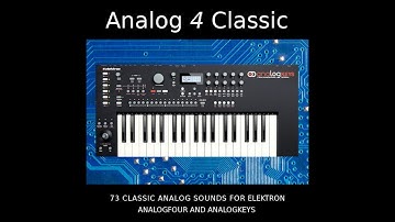 Analog4Classic sound bank for Elektron Analog four/keys