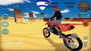 Racing Moto Beach Jumping (by Spirit Games Studio) Android Gameplay [HD] screenshot 1