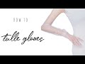 How to sew full hand gloves| Sheer gloves| DIY