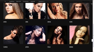 Model Agency Responsive Website Template